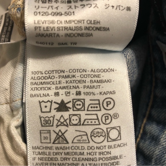 NWT Levi’s Made & Crafted The Column Taper Japanese Denim Jeans Size 29 - Picture 15 of 16